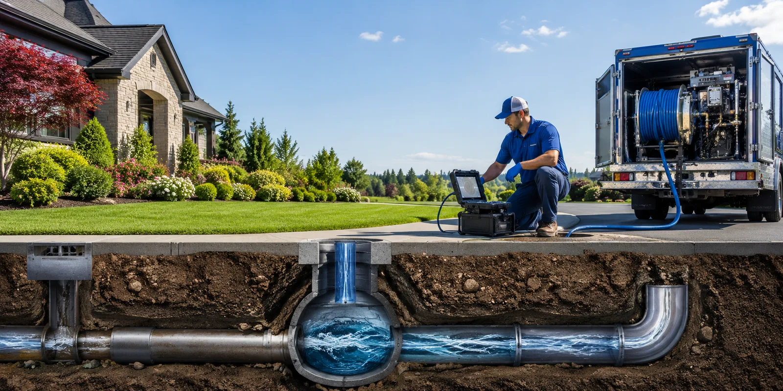 Drainage restoration information for Council Hill, OK